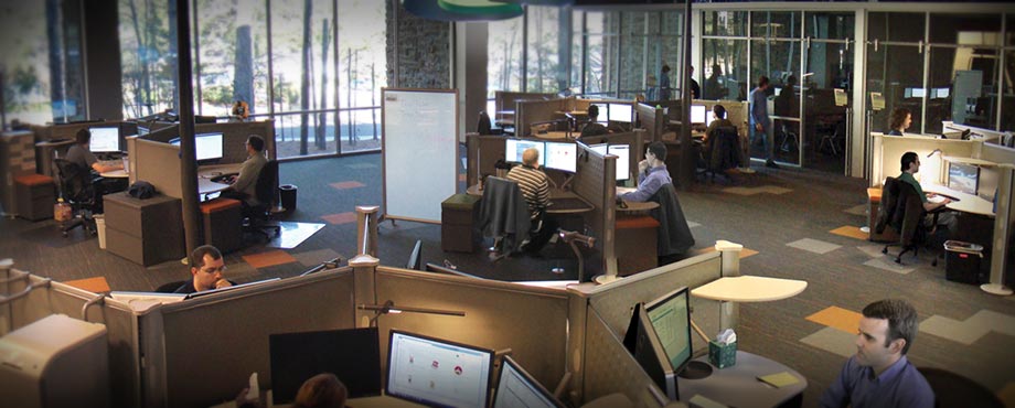 Genesis Pit Development room in the GenCore Phirst Building